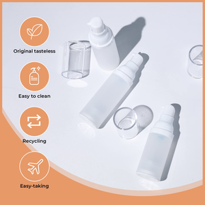 Bouteille en plastique PE avec pompe à mousse et brosse de 50 ml, 180 ml, 250 ml et bouteille à pompe à mousse de 100 ml pour nettoyant visage - Product Image 4