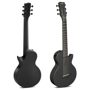 Enya Nova Go Mini Carbonfaser Akustikgitarre 1/4 Größe Reise-Einsteiger-Set für Kinder Unisex Verstärktes Anfänger-Bundle - Product Image 2