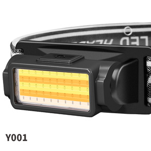 Yunmai Led Headlamp Cob Plus Led Rechargeable Compact Lightweight Multi Light Source Warm White For Outdoor <b>Camping</b> Hiking - Product Image 2