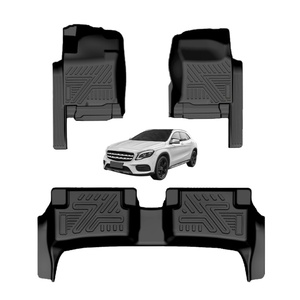 Les fabricants promeuvent les tapis de voiture toutes saisons, tapis de sol 5D en TPE pour BENZ GLA 2015-2019 - Product Image 1
