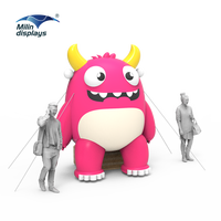 Mascotte de dessin animé géante gonflable portable pour opérateurs de contenus IP, festivals, exécutants, parcs pour enfants, promotions et salons professionnels