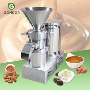 Industry 15kw 80 <b>Mini</b> Peanut <b>Food</b> Mustard Butter Manufacture Plant Jam Vertical Colloid Mill Machine - Product Image 1