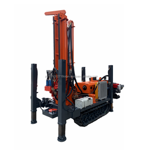 Machine de forage de forage montée sur chenilles hydraulique Capacité de forage de 300m avec pompe à engrenages et composants de noyau de roulement - Product Image 2