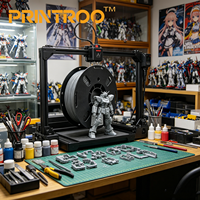 Filament PETG PRINTROO 1,75 mm 1 kg Recharge Facile à Installer Haute Vitesse Résistant aux Chocs Compatible FDM pour Impression 3D