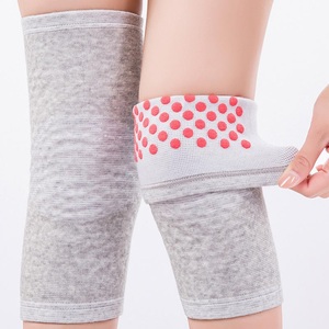 Paire de genouillères auto-chauffantes avec points de tourmaline, manchons de compression chauffants pour les genoux - Product Image 4