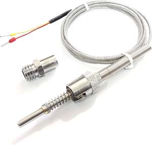 HY J <span class=keywords><strong>K</strong></span> Type baïonnette Thermocouple Capteur de température <span class=keywords><strong>KJ</strong></span> E PT100 ressort de compression rtd Machine de moulage par injection - Product Image 3