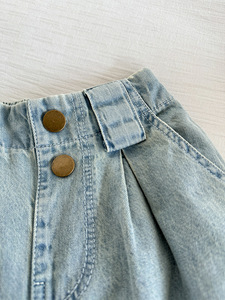 <span class=keywords><strong>Pantaloni</strong></span> in Denim a gamba dritta larghi in Blue Jeans a <span class=keywords><strong>vita</strong></span> <span class=keywords><strong>alta</strong></span> da 2025 da ragazza per bambini - Product Image 3