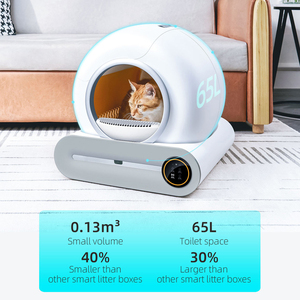 Litière automatique <span class=keywords><strong>pour</strong></span> <span class=keywords><strong>chats</strong></span> à commande par application, prix le plus bas, toilette automatique <span class=keywords><strong>pour</strong></span> <span class=keywords><strong>chats</strong></span> - Product Image 4