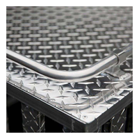 Boîte à outils multifonction en aluminium pour pick-up double cabine - Boîte à outils entièrement ouvrante et boîte à chien combinées