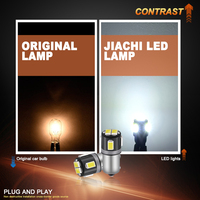 JiaChi 100PCS H6W T11 T4W W6W High Power Auto Car BA9S Led Light Accessories for Interior Bulb 5630Chip 6SMD Side Lamp Fog Light