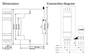 A <span class=keywords><strong>FKV</strong></span> 14 AFKV-14 380V Phasenfolge- und Ausfallschutzrelais Spannungsüberwachungsrelais - Product Image 5