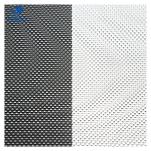 Moustiquaire DVA à vision unidirectionnelle - Design moderne, couleur noire, en alliage d'aluminium, anti-moustiques et résistante à la pluie - Product Image 2