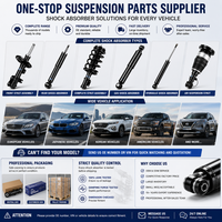 Vente en gros de pièces détachées automobiles : Amortisseurs et ressorts de suspension complets pour Toyota, Honda, Hyundai, Ford, VW, BMW, Audi, Nissan