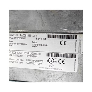 Stock disponible : Variateur de fréquence Vacon VFD, toutes séries Vacon NXS. Veuillez demander plus de renseignements. NXS00615-A2T1SSV-A1A2000000 - Product Image 6
