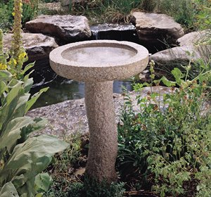 Moderna y Sencilla Escultura Decorativa para Jardín o Patio Trasero, Hecha a Mano con <span class=keywords><strong>Piedra</strong></span> de Río Natural Pulida por Dentro, con Dos Peces, Baño para Pájaros - Product Image 3