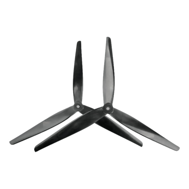 HQPROP 1312 Tri-Blade Carbon Fiber FPV Drone Propeller Macroquad 13x12x3 1pc Compatible with Mavic Pro and E88 DIY Parts