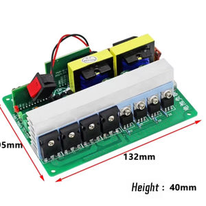Module onduleur à onde sinusoïdale pure haute puissance 600W, carte d'alimentation réglable 12V vers 110V/220V, élévateur de tension DC-AC - Product Image 4