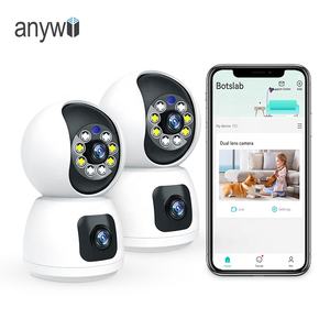 Anywii Bestseller Kabellose Dual-Linsen Netzwerk-CCTV-<span class=keywords><strong>IP</strong></span>-Kamera Babymonitor mit App <span class=keywords><strong>Smart</strong></span> WLAN Babyüberwachungskamera - Product Image 1