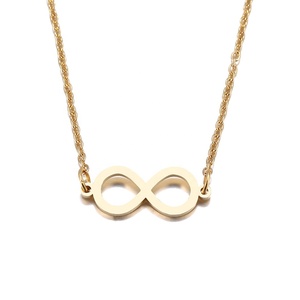 In Acciaio Inox Simboli Infinite Collana Bella Chic Infinity Collane Del Pendente Per I Monili Delle Donne - Product Image 1