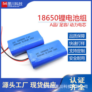 Lithium Battery Pack 7.4V 2600mAh ICR18650 For Neck <b>Massager</b> Smart Foot Bath Fascia <b>Gun</b> - Product Image 5
