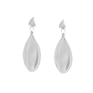 Boucles d'oreilles pendantes tendance en acier inoxydable 316L plaqué or PVD, bijoux durables et résistants - Product Image 2