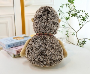 Juguete de Peluche Suave de Erizo con Cinta de Felpa y Relleno de Algodón PP, Muñeco de Animal para Regalo de Cumpleaños - Product Image 6