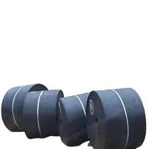 Rollo circular de tela de nailon de fábrica de China EP1500/5 cinta transportadora de goma plana para transmisión de arena y grava de mina