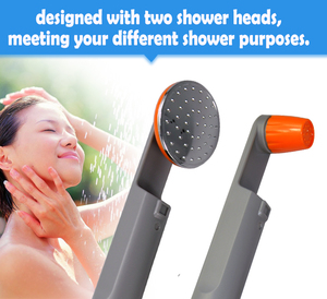Portable <strong>Shower</strong> for Camping Compact <strong>Shower</strong> Pump with USB <strong>Rechargeable</strong> Battery Handheld Outdoor <strong>Shower</strong> Head with <strong>Bidet</strong> Head - Product Image 2