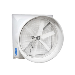 Ventilateur axial industriel 48 pouces, pales en fibre de verre, 2800 tr/min, roulement à billes, couleur bleue, pour ventilation d'atelier et d'usine - Product Image 3