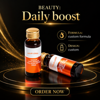 Boisson liquide de collagène marin de haute qualité, marque privée OEM, avec vitamine C, pour la beauté de la peau des femmes