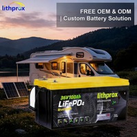 Batterie Lithium à décharge profonde 36V 100AH Grade A Cellule LiFePO4 Chauffée RV RS485 BMS Intelligent Prise Anderson CE RoHS IP67 OEM ODM