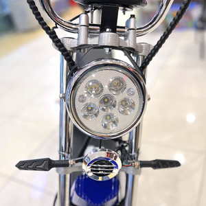 Scooter électrique rétro <span class=keywords><strong>Harley</strong></span> à double batterie, haute vitesse, 2 places, pneus larges, City <span class=keywords><strong>Coco</strong></span> E Scooter - Product Image 4