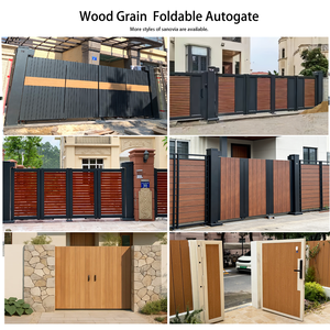 <span class=keywords><strong>Portail</strong></span> coulissant télescopique électrique en alliage d'aluminium durable pour cours, jardins et allées - Product Image 2