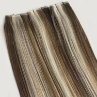 Cheveux humains vierges européens de qualité supérieure, peuvent être coupés, tissage Genius sans couture, couleur foncée/claire/balayage, ne se décolore pas