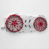 Cache de transmission en aluminium CNC pour scooter NMAX V2 AEROX V2, anti-poussière, résistant aux chutes, vente en gros usine