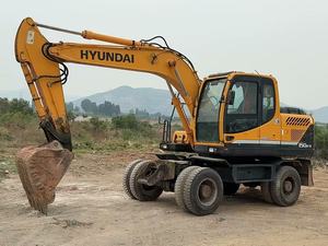 Excavatrice sur roues Hyundai 150 150W-9 210W HW140 de haute performance pour la construction - Product Image 2