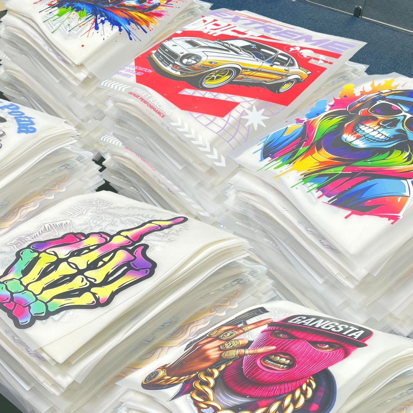 Export Quality DTF Transfers for T-shirt Adult Clothing Personalized DIY Not Prone to Cracking Soft and Skin-friendly