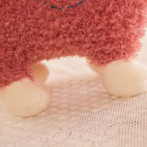 Morbido Peluche di Alpaca con Motivo Ricamato, Imbottito in Cotone PP, Giocattolo Animale Carino Multicolore per Bambini, Regalo per il Sonno - Product Image 5