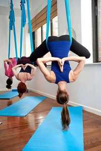 เปลโยคะ ชิงช้าโยคะแบบพกพา น้ำหนักเบา ทนทาน ขนาด 2.8 ม. สำหรับใช้ในร่ม/กลางแจ้ง เฟอร์นิเจอร์กลางแจ้ง - Product Image 4