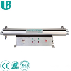 Esterilizador UV de agua de lastre de 110W para lámpara de tratamiento de agua 24GPM Filtro de tanque de peces - Product Image 1
