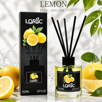 Diffuseur de parfum d'ambiance haut de gamme en verre, sans flamme, à bâtonnets, pour huiles essentielles, longue durée (60-90 jours), désodorisant pour chambre à coucher
