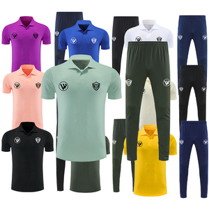 Nuova Collezione di Tute da <span class=keywords><strong>Calcio</strong></span> per Uomo, Traspiranti e ad Asciugatura Rapida, 100% Poliestere, Manica Corta, Completo da Allenamento - Product Image 6