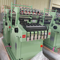 Credit Ocean Apparel Machine à tisser Muller sans navette pour rubans à fermeture éclair et étiquettes tissées, Métier à tisser à aiguilles pour tissus larges