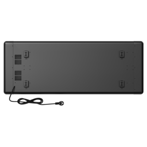 Radiatore <span class=keywords><strong>Elettrico</strong></span> Nano Alu 1500 in Cristallo di Carbonio, 1500W Ultra Sottile da Parete, Controllo Smart WiFi Tuya con Telecomando - Product Image 4