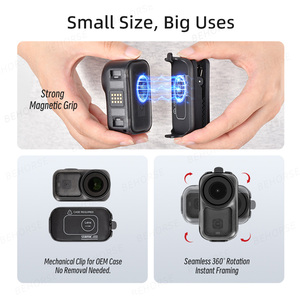 ที่ยึดกระเป๋าเป้สะพายหลังแบบแม่เหล็กสำหรับ DJI OSMO NANO คลิปป้องกันการสั่นไหวแบบปลดเร็ว รองรับเคสป้องกันของแท้จาก DJI - Product Image 4