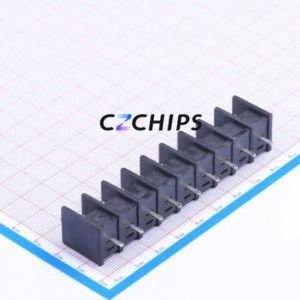 WJ45C-B-9.5-9P Barrier Terminal Block Through hole Component (THT),P=9.5mm Connector Two Sides 9.5mm 1x9P Straight Pin - Product Image 2