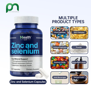 Cápsulas Veganas de Zinc y Selenio para Reforzar la Inmunidad, Suplementos de Salud Premium, Apoyo Diario para el Bienestar, Marca Privada para Adultos - Product Image 4