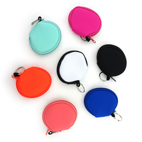 Tas Earphone Sublimasi Penuh, Dompet Anak, Kantong Koin Mini