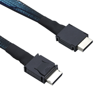 Kabel Oculink 4i SFF-8611 PCIe Gen3 0.3M untuk server komputer