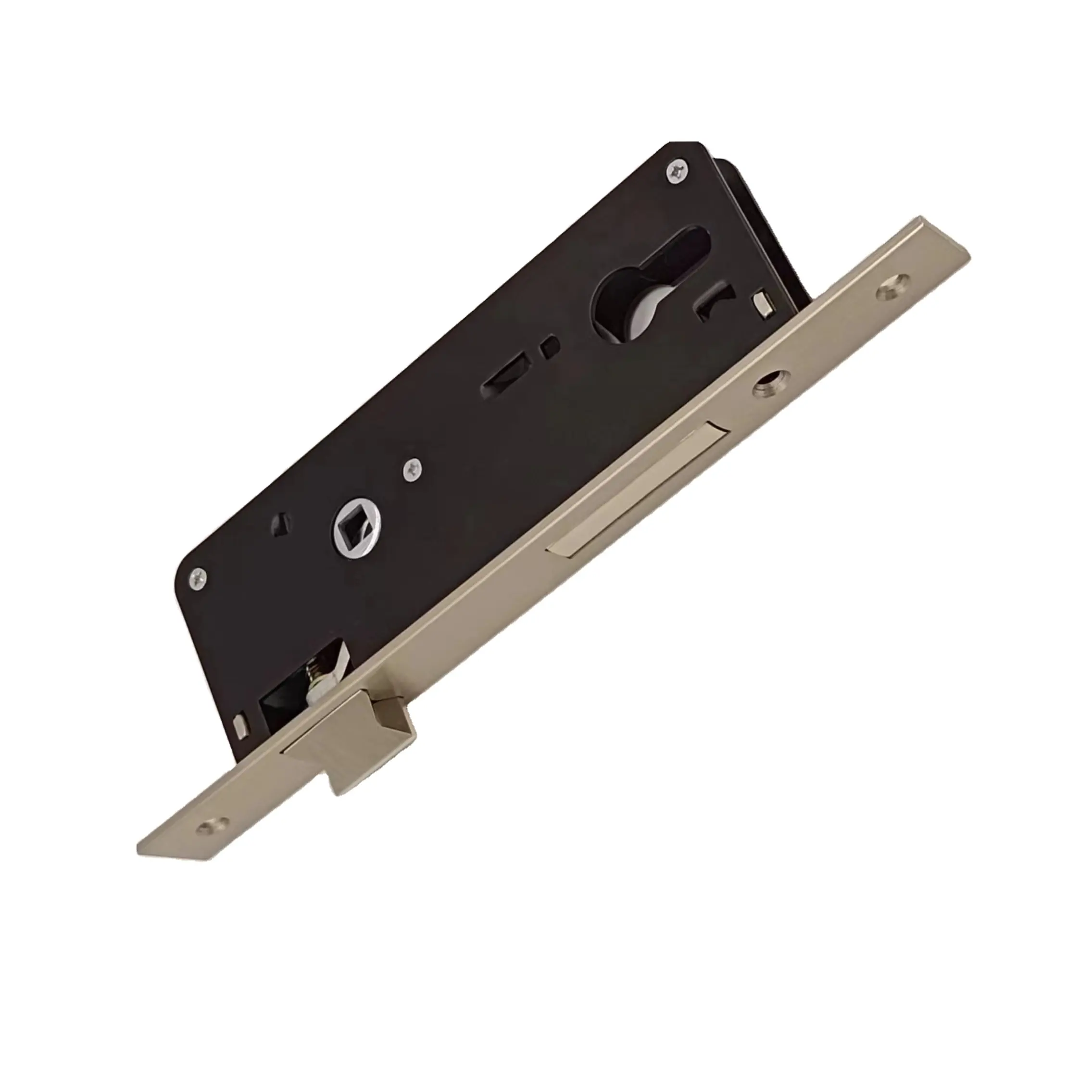 stainless steel passage door lock/european standard mortise latch lock/ latch bolt mortise lock